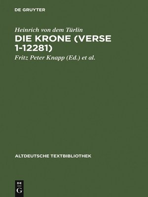 cover image of Die Krone (Verse 1-12281)